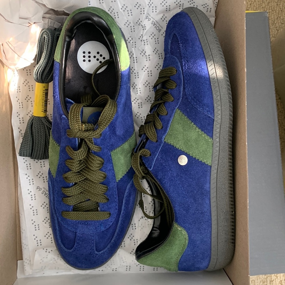 Botas urban blue and green sneakers size 40